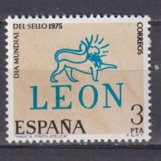 SPANIA ZIUA MONDIALA A TIMBRULUI 1975 MI: 2153 MNH
