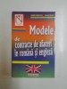 Modele Contracte Afaceri Romana-Engleza: Comercial, Financiar, Servicii - Andrei Dobrescu, Fulvia Tu, Ed. Niculescu