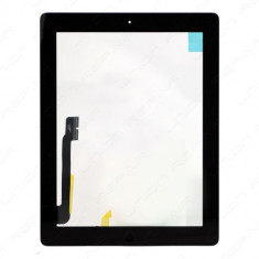 Touchscreen iPad 3, iPad 4 (2012) A1416, A1430, A1430, A1458, A1459, A1460 Negru Complet