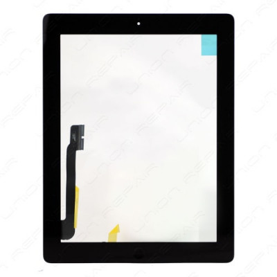 Touchscreen iPad 3, iPad 4 (2012) A1416, A1430, A1430, A1458, A1459, A1460 Negru Complet foto