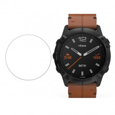 Set 3xFolie Policarbonat 3MK Arc pentru Garmin Fenix 6X (35 mm), Full Cover, Transparenta foto