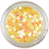 Paiete nail art - floare galbenă, INGINAILS