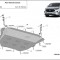 Scut motor metalic galvanizat Ford Transit Custom Tractiune Fata 2023-prezent