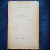Cumpara ieftin POEZII - G. BACOVIA - 1957