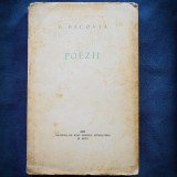 Cumpara ieftin POEZII - G. BACOVIA - 1957