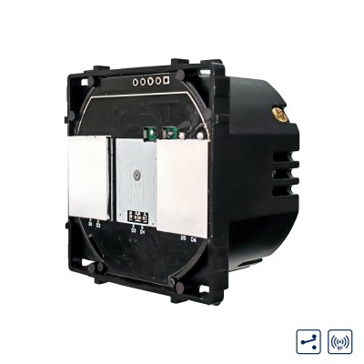 Modul Intrerupator Dublu Cap Scara, RF433 cu Touch LUXION SmartElectro IntelligentHouse foto