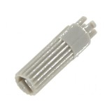 Buton rotativ de control &Oslash;4x11,6mm gri pentru echipamente electronice