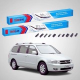 Cumpara ieftin Ștergătoare Kia Carnival II VQ 2006-prezent | Set Față Flat Premium &ndash; TeamCar&reg;