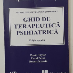Spitalul Maudsley - Ghid De Terapeutica Psihiatrica - Psihiatrie (NECITITA)