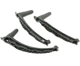 Cumpara ieftin Set manere MOTOR10 interior fata/spate BMW X5 E70, X6 E71, 51416969401, Negru