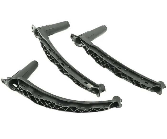 Set manere MOTOR10 interior fata/spate BMW X5 E70, X6 E71, 51416969401, Negru