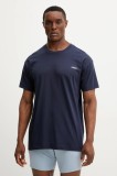 HUGO tricou bărbați, culoarea bleumarin, uni, 50534163
