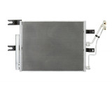 Condensator climatizare, Radiator AC Dodge Ram 2008-2013, 605(570)x465(452)x16mm, RapidAuto 3173K8C4, Rapid