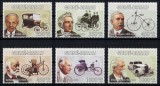 GUINEEA-BISSAU 2008 - Pionieri ai transporturilor rutiere / serie completa MNH, Nestampilat