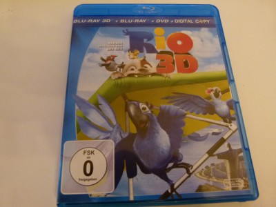 Rio 3d - blu ray foto