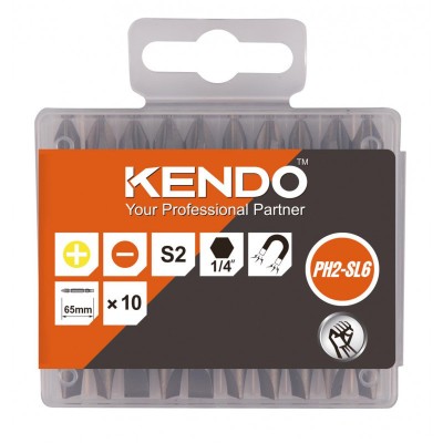 Set 10 biti PH2 6x65mm WeldLand Equipment foto