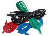 Cabluri de Măsurare 3m cu Mufă Banană 4mm și Clemă Crocodil KEW7141B