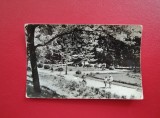 CARTE POSTALA - RPR - SLANIC MOLDOVA - VEDERE DIN PARC