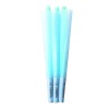 Conuri pre-rulate Jumbo, King Size, Albastru x3
