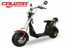 Scuter electric NITRO Eco Cruzer S10 1500W 60V Old School Negru foto