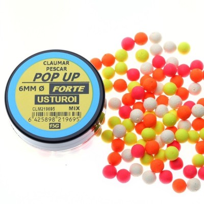 Pop Up Claumar Usturoi Forte Mix Color 15Gr 6mm foto