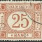 EROARE TAXA DE FACTAGIU 25 BANI CARAMIZIU 1908