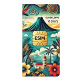 ESIM Guadeloupe, Unlimited Plus, 10 Days