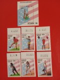 TOGO, ATLANTA - COLIȚĂ + SERIE COMPLETĂ MNH, Nestampilat