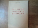 STUDII DE FILOSOFIE SI ESTETICA de TUDOR VIANU