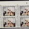 ROMANIA 1981 LP 1044 ZIUA MARCII POSTALE ROMANESTI BLOC DE 4 TIMBRE STARE MNH