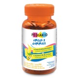 Ursuleti gumati cu Omega 3, 60 jeleuri, Pediakid