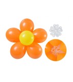 Set 10 accesorii pentru baloane floare, Godan