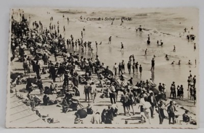 CARMEN SYLVA - PLAJA , CARTE POSTALA , 1933 foto