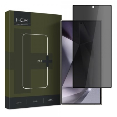 Folie de protectie Ecran Privacy HOFI PRO+ pentru Samsung Galaxy S24 Ultra S928, Sticla Securizata, Full Glue foto