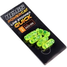 Opritoare Rapide Montura Somn NEVIS Powercat Catfish Line Quick Stopper, 22x8mm, 5buc/pac foto