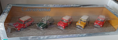 Set 5 machete Mini Cooper Racing - Cararama 1/43 foto