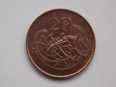 2 PENCE 1971 IRLANDA foto