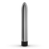 Vibrator Crushious Multispeed Classiv Vibe, Argintiu, 17.5 cm