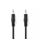 Cablu Audio Stereo Jack 3.5 mm tata - 3.5 mm tata 0.5m Nedis