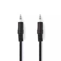 Cablu audio Stereo Jack 3.5 mm tata - 3.5 mm tata 2m Nedis