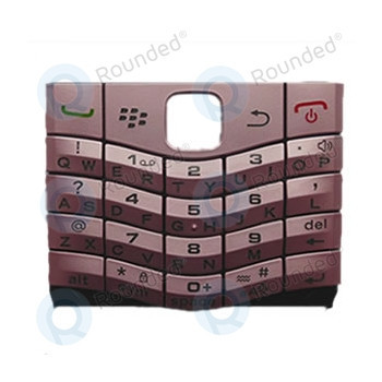 Tastatura BlackBerry 9100 Pearl 3G roz foto