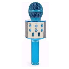 Microfon Karaoke Cu Bluetooth Si Boxa Incorporata , Compatibil cu Orice Smartphone , Acumulator Integrat ,