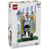LEGO Lionel Messi 43015, figurina de colectie pentru fanii fotbalului
