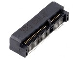 Conector PCI Express Mini Orizontal SMT Aurit 52 PIN 0.5A