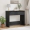 Gossi consola stejar negru 89x41x76,5 cm lemn prelucrat