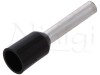 Terminal cablu 1.5mmp 10mm izolat negru
