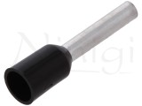 Terminal cablu 1.5mmp 10mm izolat negru