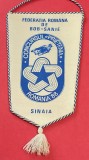 Fanion - Federatia de BOB-SANIE din ROMANIA (Concursul "PRIETENIA" SINAIA 1988)