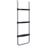 SPORTNOW Scară Acces Trambulină 3 Trepte sau 2 Trepte Late Capacitate 120kg 97x32cm | Aosom Romania