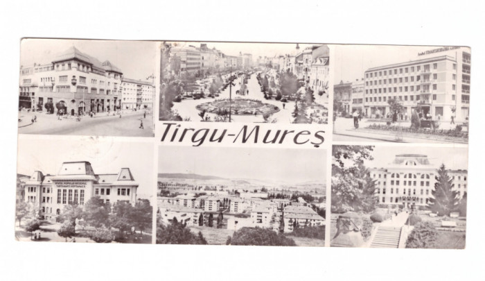 CP mare Targu Mures - Mozaic, RPR, circulata 1965, stare buna